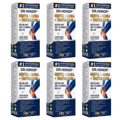 DR.HONOR® KOMPLEX ÍZÜLETI ÁPOLÁS Mélyreható regeneráló roll-on ízületekre és izmokra 🦴