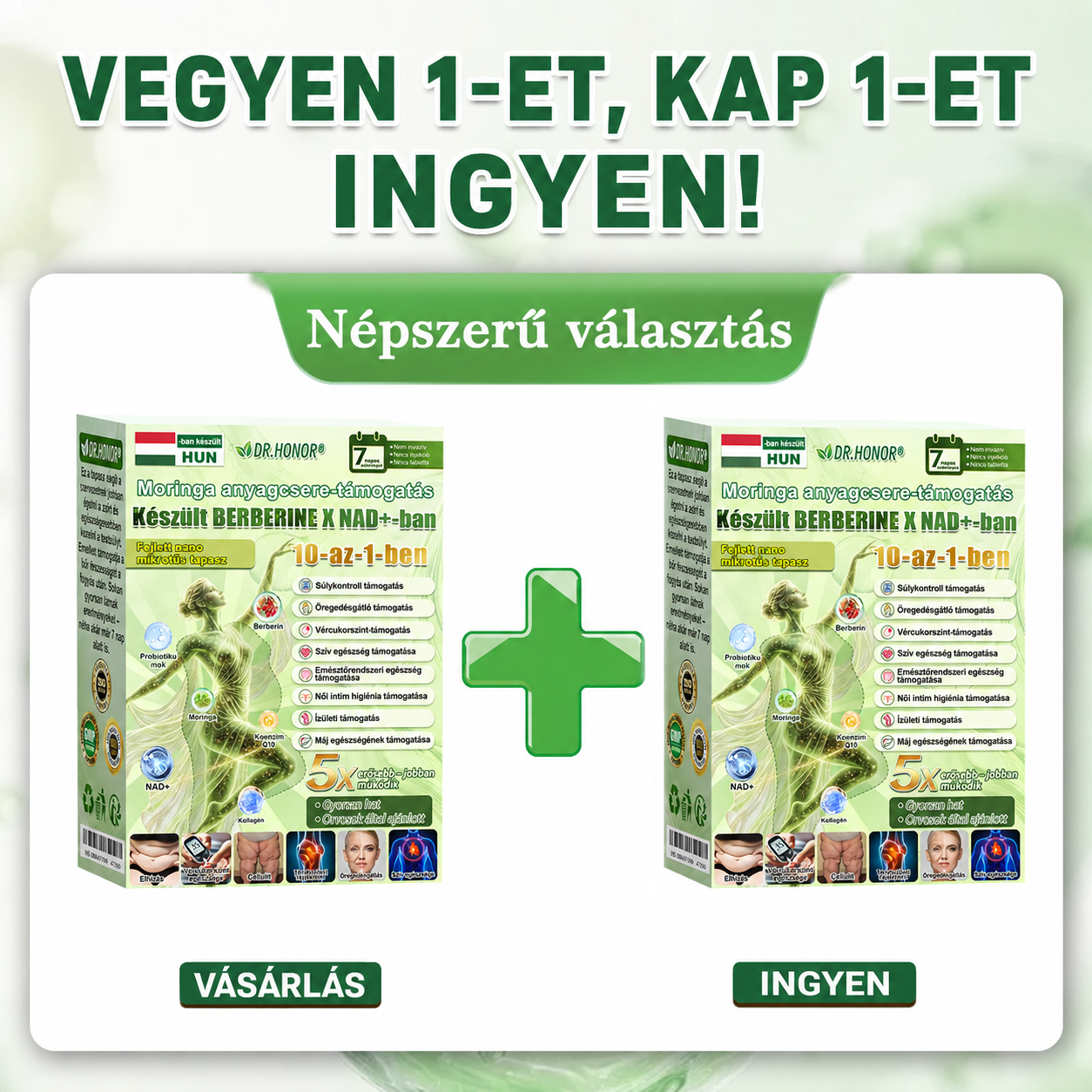 🔥 DR.HONOR® 10 az 1-ben nano-mikrotűs tapasz – Most 70% kedvezménnyel!
