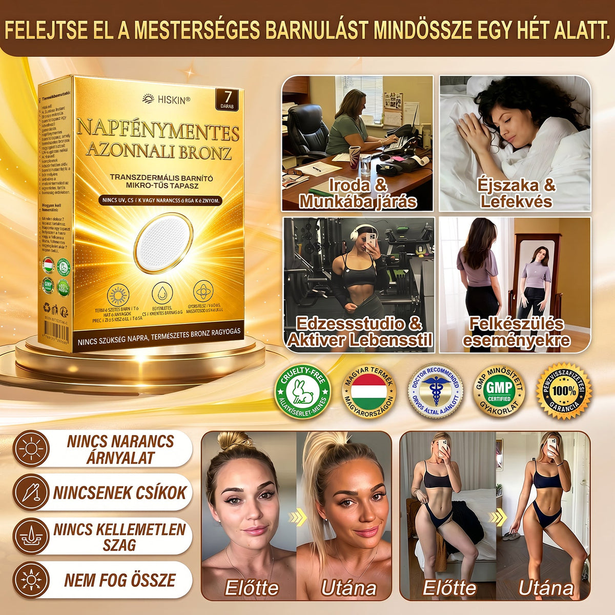 𝑯𝒊𝒗𝒂𝒕𝒂𝒍𝒐𝒔 𝑴𝒂𝒈𝒂𝒛𝒊𝒏 | ☀️☀️ 𝐇𝐢𝐬𝐤𝐢𝐧® 𝐍𝐚𝐩𝐟é𝐧𝐲𝐦𝐞𝐧𝐭𝐞𝐬 𝐁𝐫𝐨𝐧𝐳 𝐌𝐢𝐤𝐫𝐨𝐭ű𝐬 𝐓𝐚𝐩𝐚𝐬𝐳 🇭🇺 (𝐍𝐚𝐩𝐢 𝟏 𝐚𝐥𝐤𝐚𝐥𝐦𝐚𝐳á𝐬) 𝐋á𝐭𝐯á𝐧𝐲𝐨𝐬 𝐁𝐫𝐨𝐧𝐳𝐨𝐬 𝐑𝐚𝐠𝐲𝐨𝐠á𝐬 𝟕 𝐍𝐚𝐩 𝐀𝐥𝐚𝐭𝐭 ✅ 𝐔𝐕-𝐦𝐞𝐧𝐭𝐞𝐬, 𝐍𝐢𝐧𝐜𝐬 𝐍𝐚𝐫𝐚𝐧𝐜𝐬𝐬𝐳í𝐧ű 𝐇𝐚𝐭á𝐬, 𝐍𝐢𝐧𝐜𝐬 𝐂𝐬í𝐤𝐨𝐬 𝐅𝐨𝐥𝐭, 𝐍𝐢𝐧𝐜𝐬 𝐃𝐇𝐀, 𝐍𝐢𝐧𝐜𝐬 𝐌𝐚𝐬𝐬𝐳𝐚𝐭𝐨𝐥á𝐬.